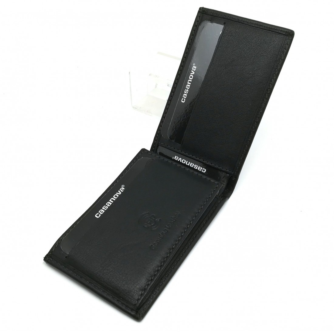 mini cartera tarjetero parte interna